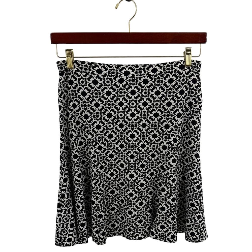 White House Black Market Womens A Line Skirt Size Small Stretch Knit Pull On